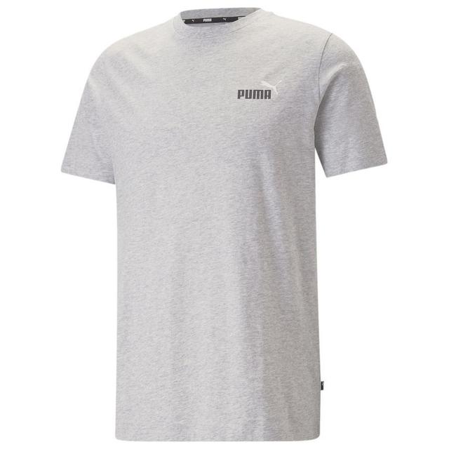 ESS+ 2 Col Small Logo Tee Light Gray Heather - PUMA, size 3XL on Productcaster.