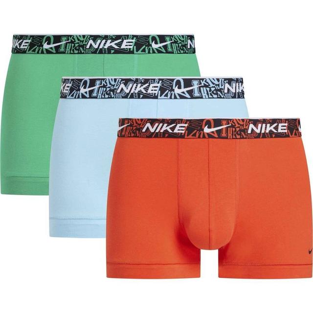 Nike Trunks 3-pack - Orange/blue/green, size Large on Productcaster.