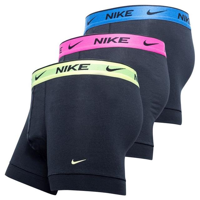 Nike Trunks 3-pack - Black/fuchsia/strong Blue/volt, size Large on Productcaster.