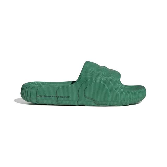 adidas Originals Slide Adilette 22 - Bright Green, size 48½ on Productcaster.