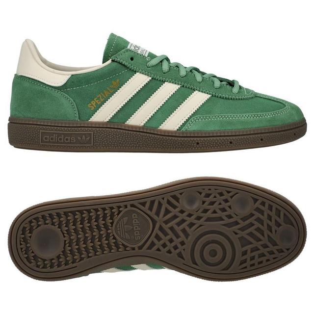 adidas Originals Spezial In - Green/cream White - Indoor (Ic), size 38⅔ on Productcaster.