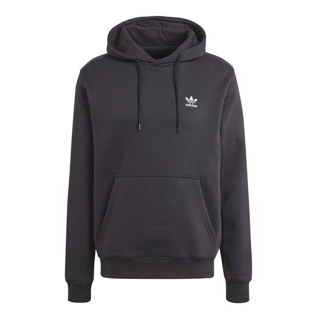 adidas Originals Hoodie Essentials Trefoil - Black, size Medium on Productcaster.