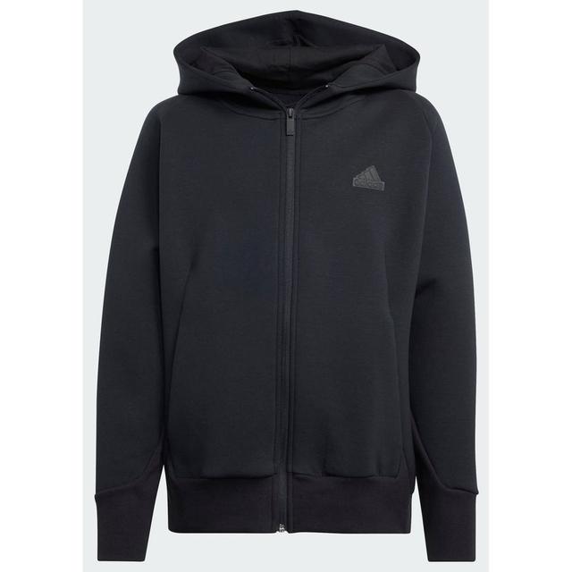 adidas adidas Z.N.E. Full-Zip Kids hættetrøje, størrelse 176 cm on Productcaster.