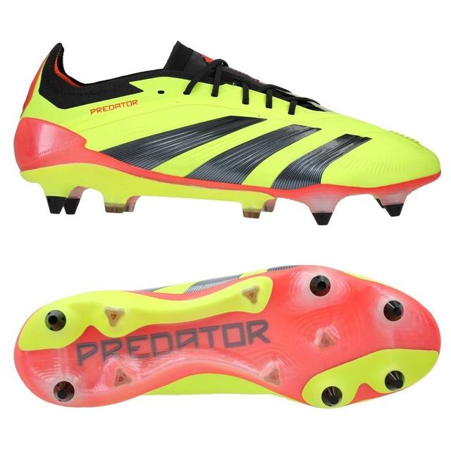 adidas Predator Elite Sg Energy Citrus - Solar Yellow/core Black/solar Red - Soft Ground (Sg), size 44⅔ on Productcaster.