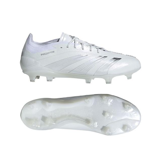 adidas Predator Elite Fg Pearlized - Footwear White/silver Metallic Pre-order, size 36 on Productcaster.