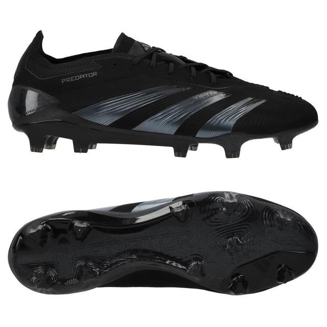 adidas Predator Elite Fg Nightstrike - Core Black/carbon, size 36⅔ on Productcaster.