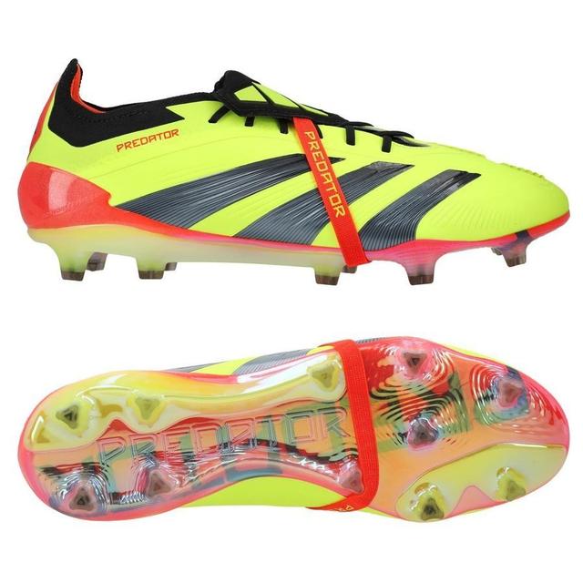 adidas Predator Elite Fold-over Tongue Fg Energy Citrus - Solar Yellow/core Black/solar Red, size ['46 ⅔ on Productcaster.