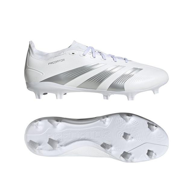 adidas Predator League Fg Pearlized - Vit/silver - Gräs (Fg), storlek 40⅔ on Productcaster.