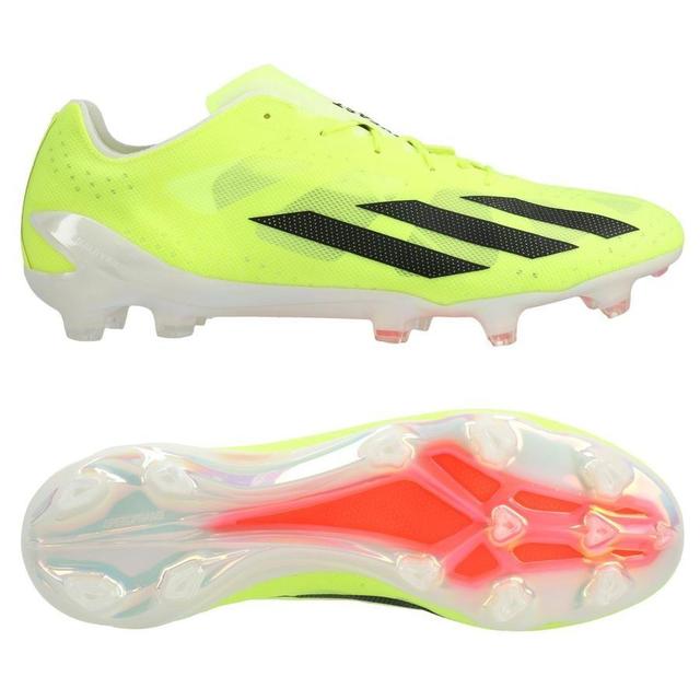 adidas X Crazyfast + FG Solar Energy - Gul/Sort/Hvid - Græs (FG), størrelse 45⅓ on Productcaster.