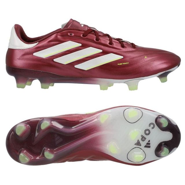 adidas Copa Pure 2 Elite Fg Energy Citrus - Shadow Red/footwear White/solar Yellow - Grass (Fg), size 36⅔ on Productcaster.