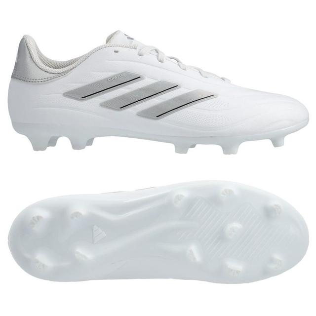 adidas Copa Pure 2 League Fg Pearlized - Footwear White/silver Metallic Kids, size 28½ on Productcaster.