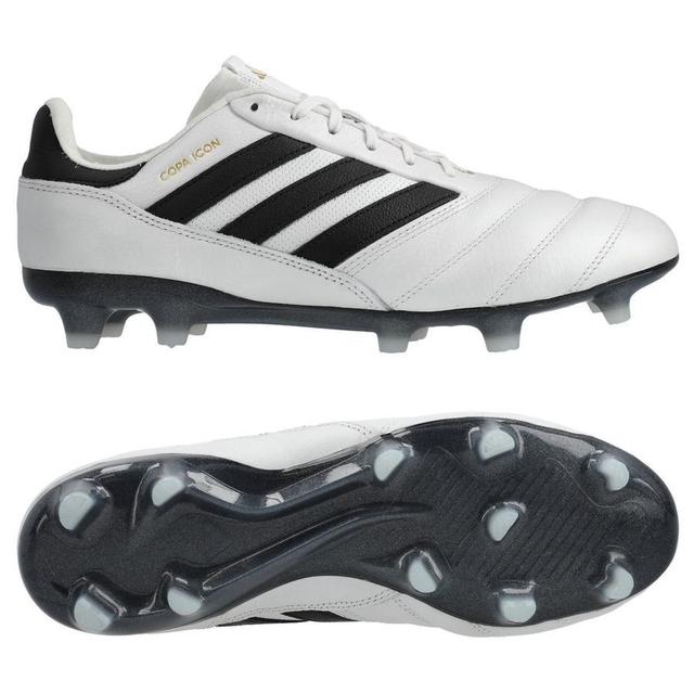 adidas Copa Icon Fg - Footwear White/core Black/gold Metallic, size 47⅓ on Productcaster.