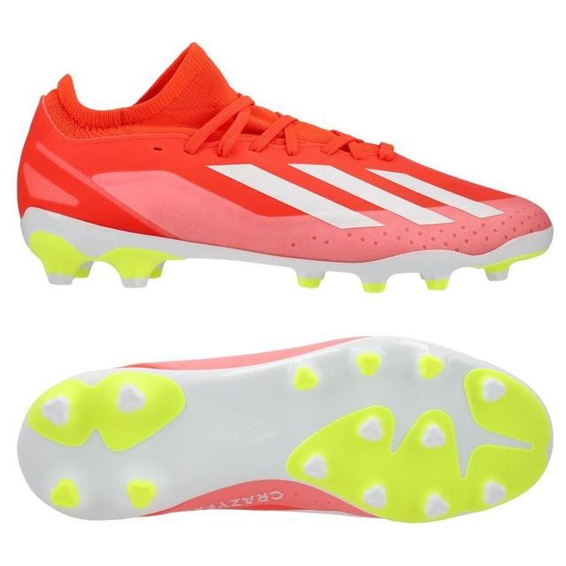 adidas X Crazyfast League Mg Energy Citrus - Solar Red/footwear White/solar Yellow Kids, size 30½ on Productcaster.