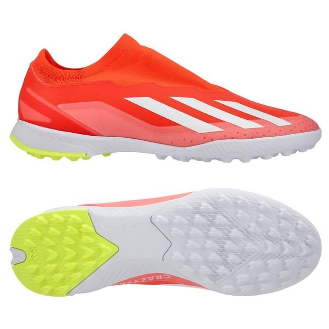 adidas X Crazyfast League Laceless TF Energy Citrus - Rot/Weiß/Gelb Kinder - Turf (TF), Größe 38 on Productcaster.