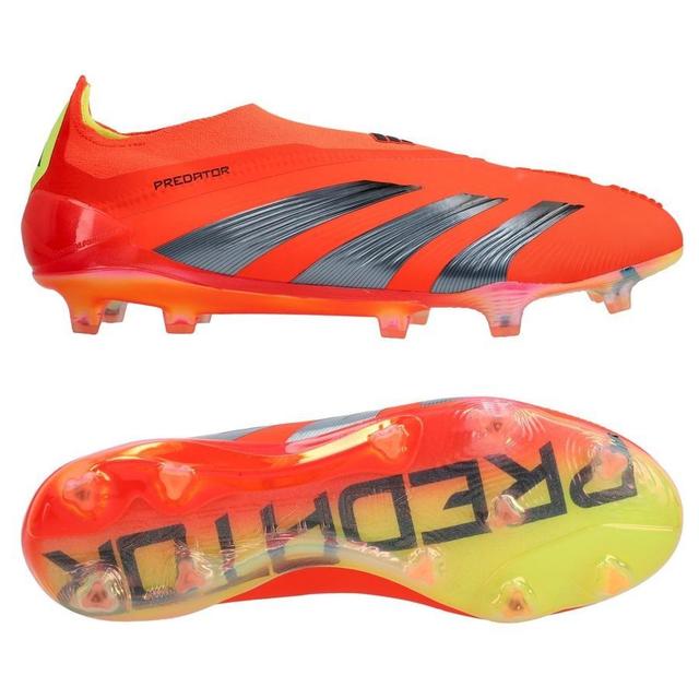 adidas Predator Elite Laceless Fg Predstrike - Solar Red/core Black/solar Yellow Limited Edition, size 47⅓ on Productcaster.