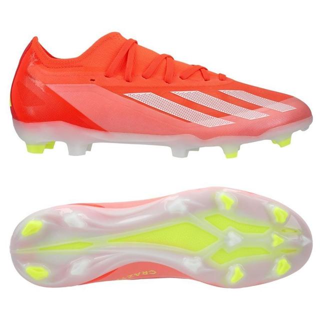 adidas X Crazyfast Pro Fg Energy Citrus - Solar Red/footwear White/solar Yellow, size 47⅓ on Productcaster.