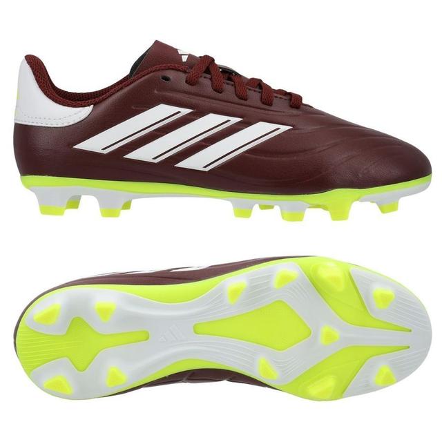 adidas Copa Pure 2 Club FxG Energy Citrus - Shadow Red/Weiß/Gelb Kinder - ['Rasen (FG)', 'Kunstrasen (AG)'], Größe ['37 ⅓ on Productcaster.