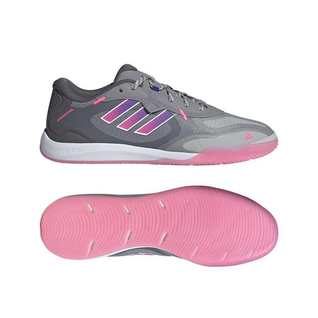 adidas Fevernova Court In - Grey Two/pink/lucid Blue, size 45⅓ on Productcaster.