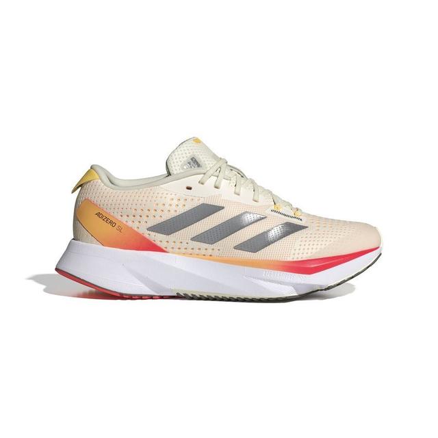 adidas Running Shoe Adizero Sl - Ivory/iron Metal/red/orange Women, size 38 on Productcaster.