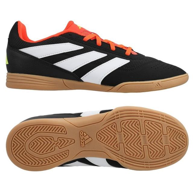 adidas Predator Club Sala In Solar Energy - Core Black/footwear White/solar Red Kids - Indoor (Ic), size 35 on Productcaster.