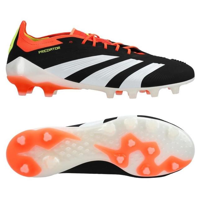 adidas Predator Elite Ag Solar Energy - Core Black/footwear White/solar Red, size 39⅓ on Productcaster.