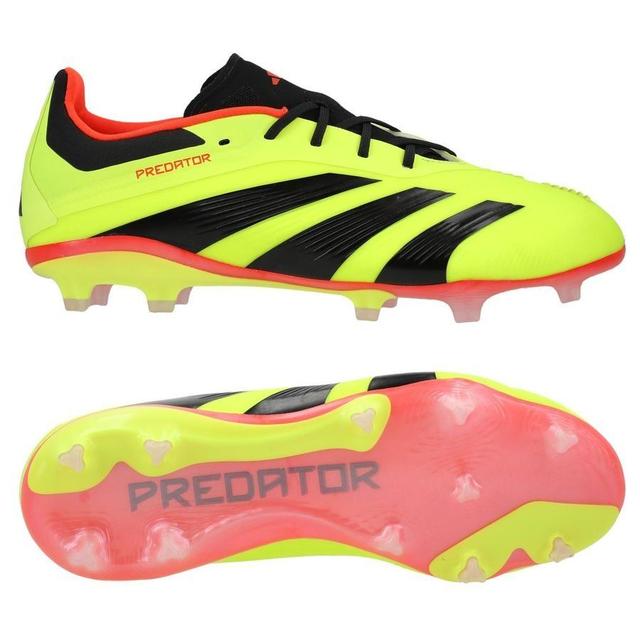 adidas Predator Elite Fg Energy Citrus - Solar Yellow/core Black/solar Red Kids, size 30½ on Productcaster.