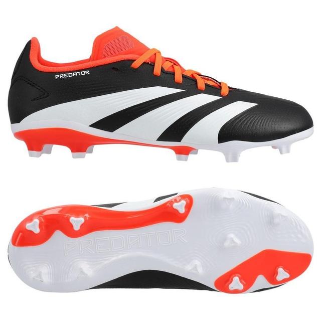 adidas Predator League Fg Solar Energy - Noir/blanc/rouge Enfant - Herbe Naturelle (Fg), pointure 37⅓ on Productcaster.