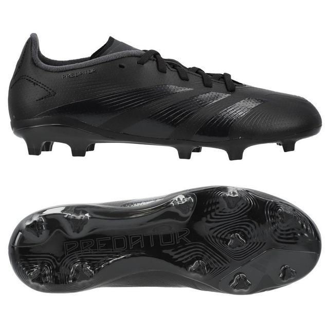 adidas Predator League Fg Nightstrike - Core Black/carbon Kids, size 31½ on Productcaster.