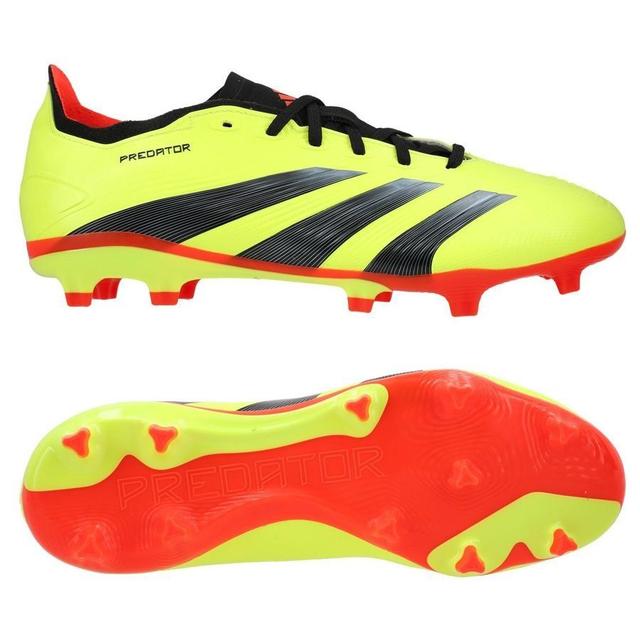 adidas Predator League Fg Energy Citrus - Solar Yellow/core Black/solar Red, size 38⅔ on Productcaster.