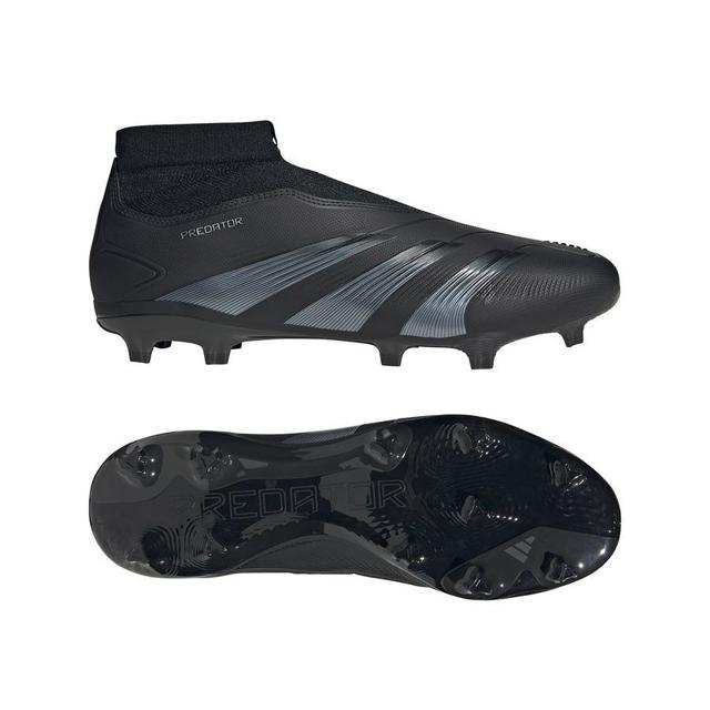 adidas Predator League Laceless Fg Nightstrike - Schwarz/grau - Rasen (Fg), Größe 45⅓ on Productcaster.