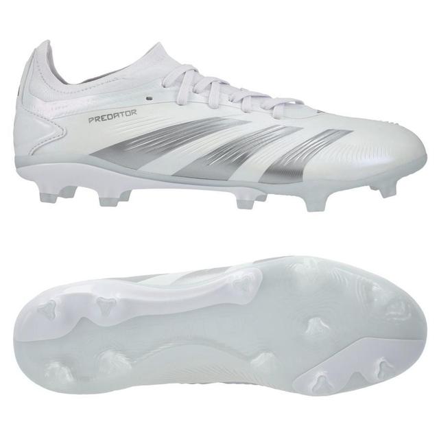 adidas Predator Pro FG Pearlized - Weiß/Silber - Rasen (FG), Größe 44 on Productcaster.