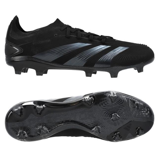 adidas Predator Pro Fg Nightstrike - Core Black/carbon, size 40⅔ on Productcaster.