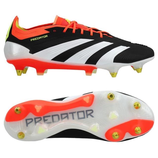 adidas Predator Elite Sg Solar Energy - Core Black/footwear White/solar Red - Soft Ground (Sg), size 39⅓ on Productcaster.