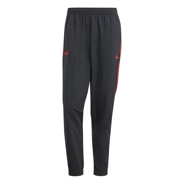 adidas Training Trousers Predator Woven - Black/red, size Medium on Productcaster.