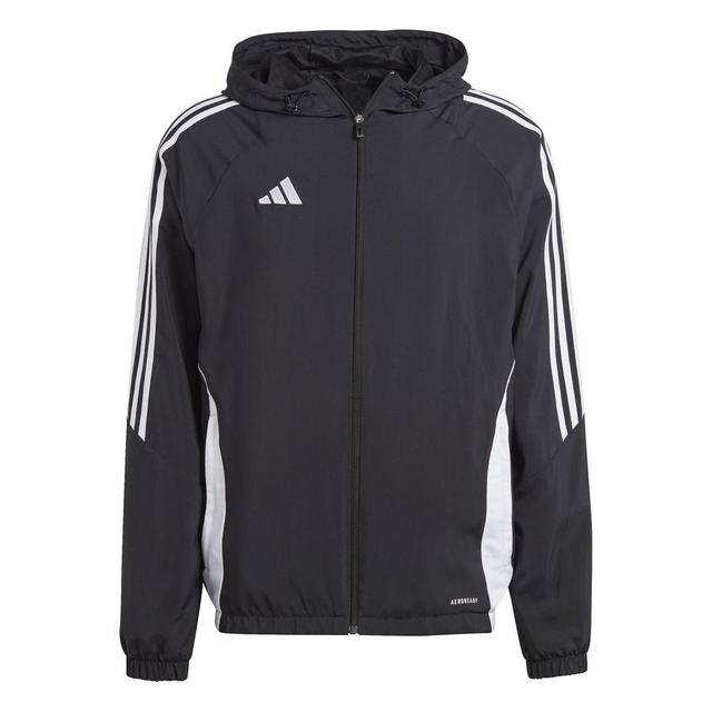 adidas Windbreaker Tiro 24 - Black/white, size X-Small on Productcaster.