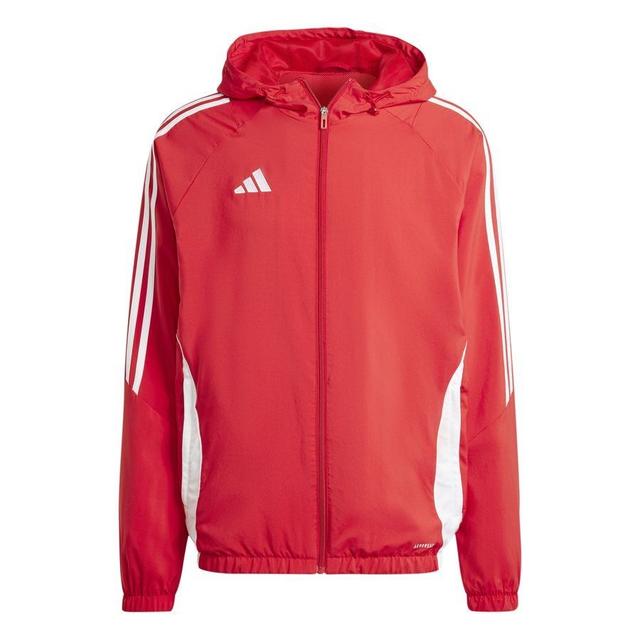 adidas Windbreaker Tiro 24 - Team Power Red/white, size Medium on Productcaster.