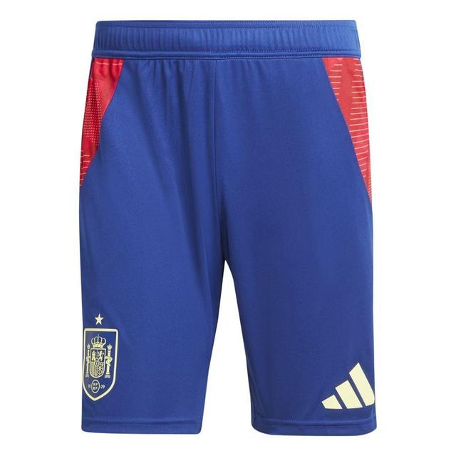 Spain Training Shorts Tiro 24 Euro 2024 - Victory Blue/halo Mint - , size Small on Productcaster.