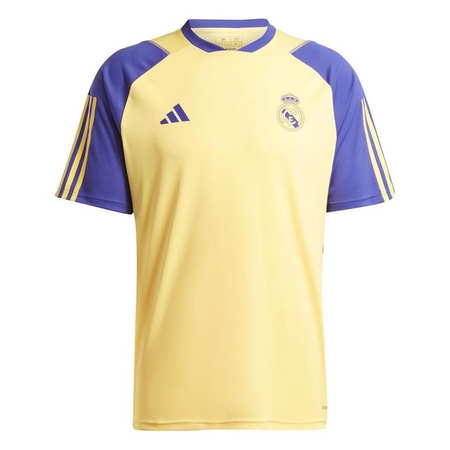 Real Madrid T-shirt d'Entraînement Tiro 23 - Jaune/Bleu - adidas, pointure Small on Productcaster.