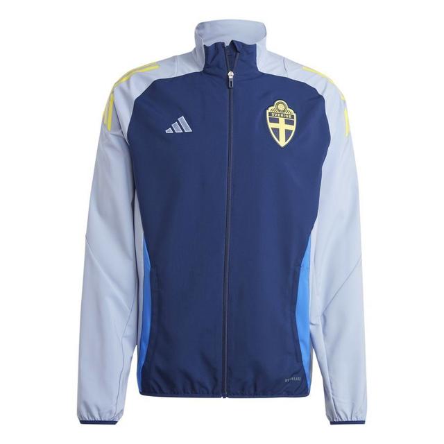 Sweden Track Top Tiro 24 Presentation - Team Navy/chalk Blue - , size Large on Productcaster.