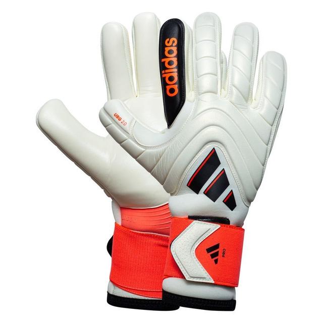 adidas Goalkeeper Gloves Copa Pro Solar Energy - Ivory/solar Red/black, size 11 on Productcaster.