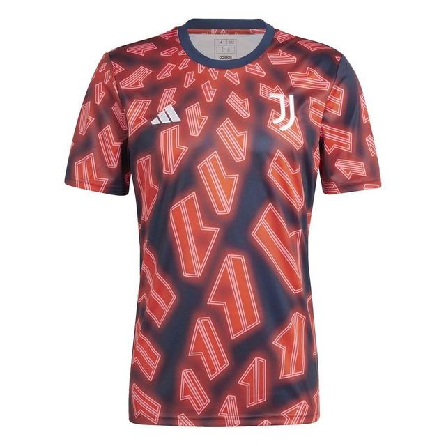 Juventus Training T-shirt Pre Match - Night Indigo/semi Solar Red - , size Small on Productcaster.