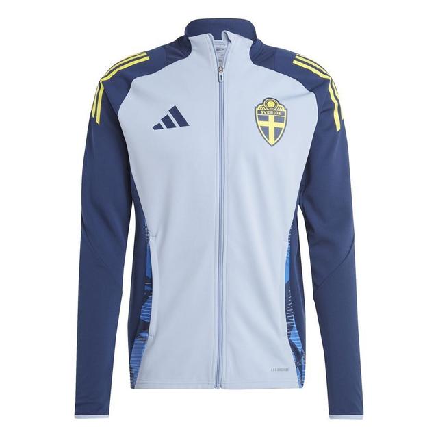 Sweden Track Top Tiro 24 - Chalk Blue/team Navy - , size Large on Productcaster.