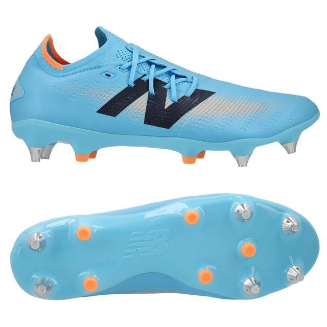 New Balance Furon V7 Pro SG - Blå - Soft Ground (SG), størrelse 42 on Productcaster.