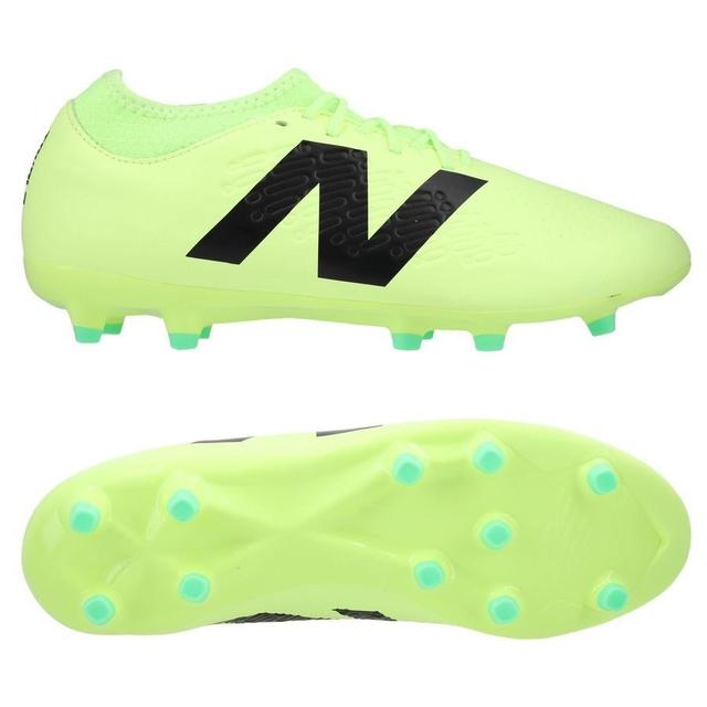 New Balance Tekela V4 Magique FG Lime Glow - Grøn/Sort - Græs (FG), størrelse ['44 ½ on Productcaster.