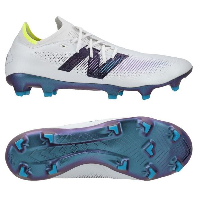 New Balance Furon V7 Pro Fg Cooper - White Limited Edition - Grass (Fg), size 37 on Productcaster.