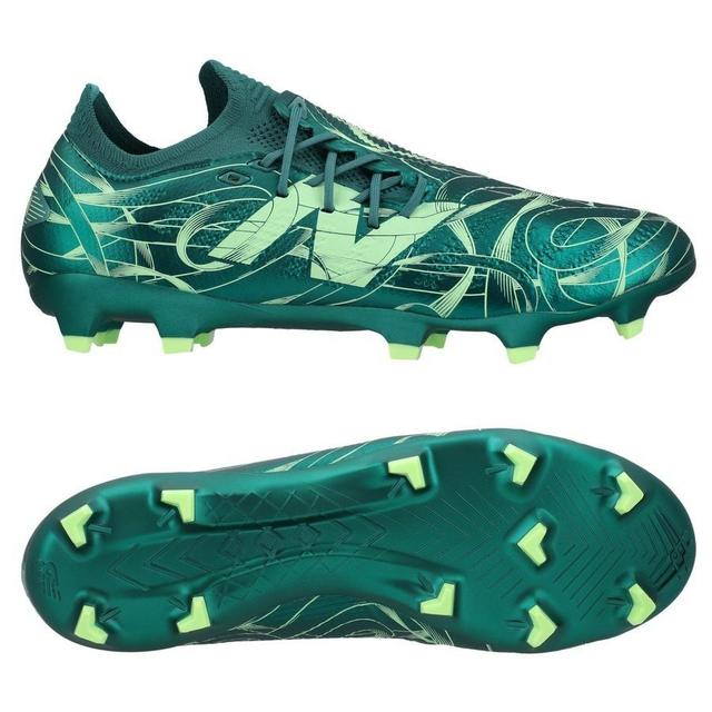 New Balance X Unisport Furon V7 Pro Fg Synced - Green Limited Edition - Grass (Fg), size 40 on Productcaster.