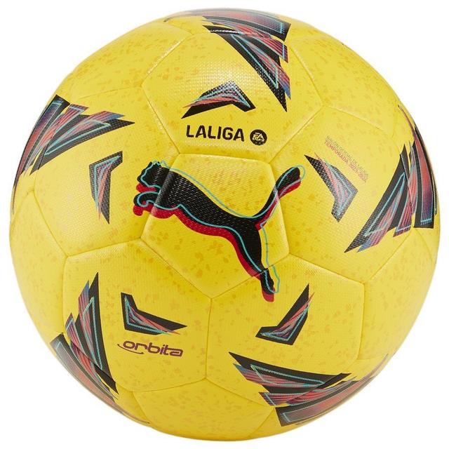 PUMA Football La Liga Orbita Hybrid - Yellow, size Ball SZ. 5 on Productcaster.