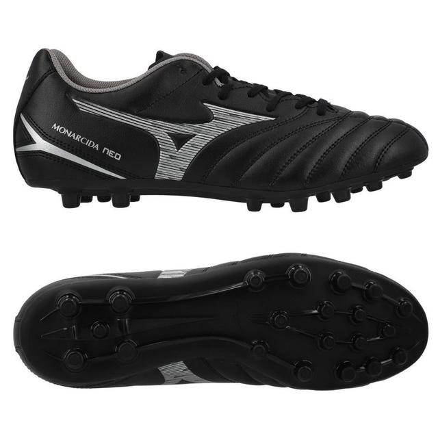 Mizuno Monarcida Neo Lll Select Ag Unlimited Black - Black/silver - Artificial Grass (Ag), size 40½ on Productcaster.