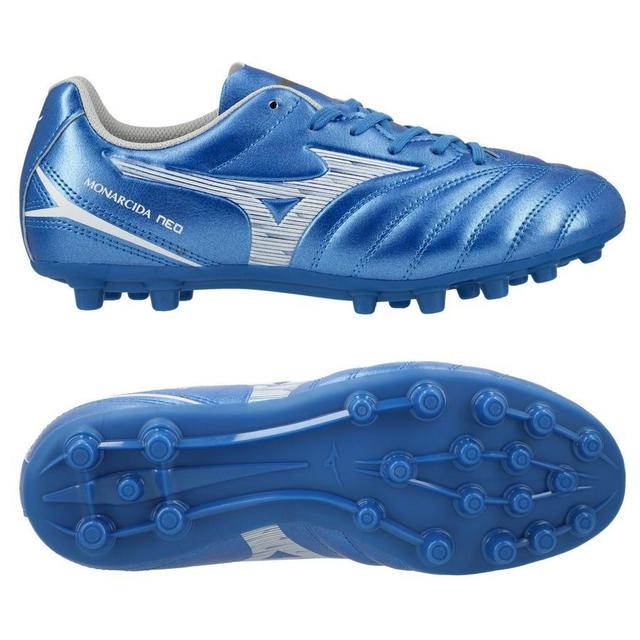 Mizuno Monarcida Neo Lll Select Ag Mugen - Laser Blue/white Kids - Artificial Grass (Ag), size 38 on Productcaster.