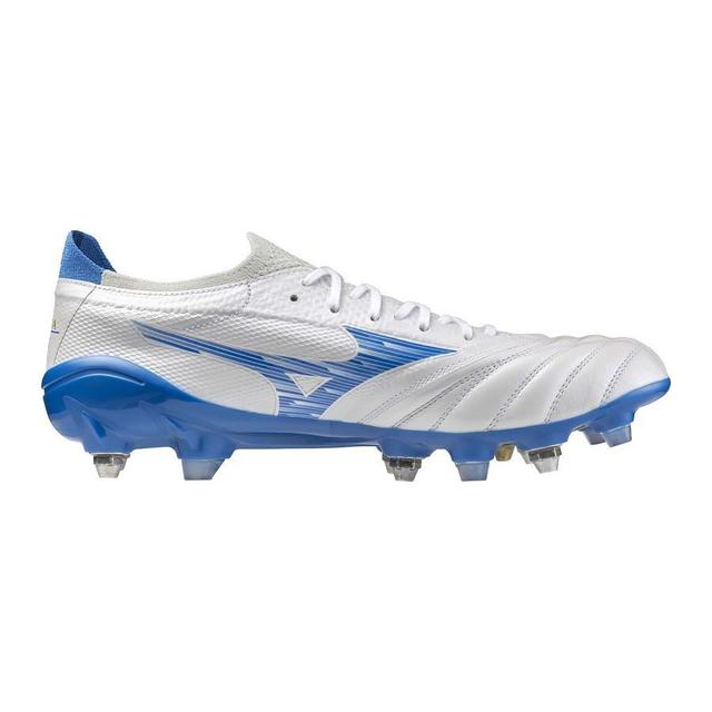 Mizuno Morelia Neo Iv Beta Elite Sg Mugen - Wit/blauw - Soft Ground (Sg), maat 39 on Productcaster.